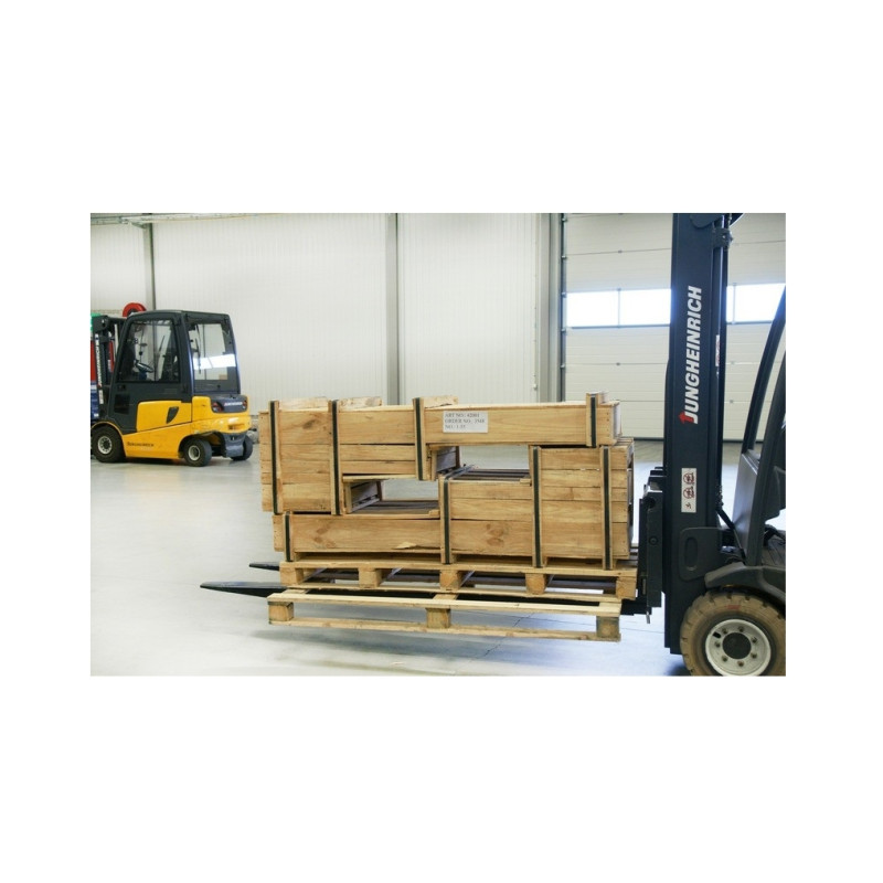 Fork extensions 2500x125x50 mm, 4T