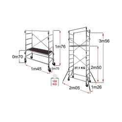 Scaffold QUAD' UP EVOLUTION
