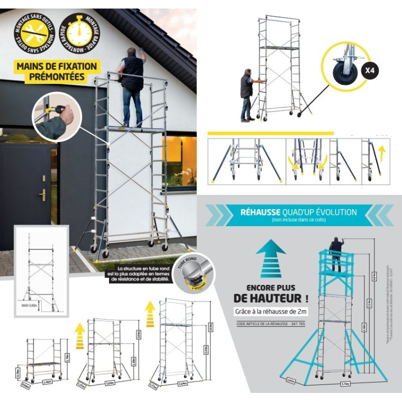 Scaffold QUAD' UP EVOLUTION