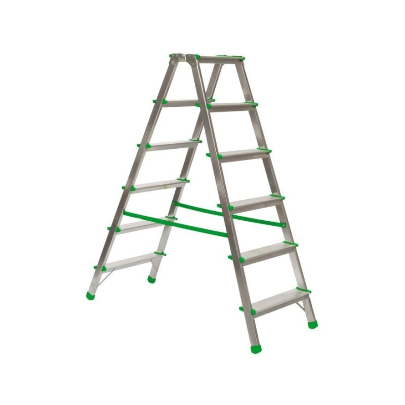 Double-sided access household stepladders 2x6, 150kg