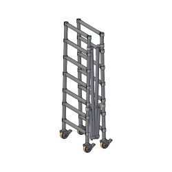 Painters tower ALUSPEED simple width 0.74x2.0 m
