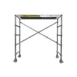 Pastolių bokštas dažytojams ALUSPEED, viengubo pločio, 0.74x2.0 m (PxI)