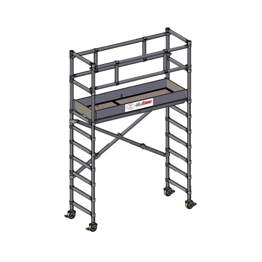 Tower ALUSPEED simple width 0.74x2.0 m