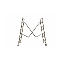 Pastolių bokštas ALUSPEED, viengubo pločio, plotis 0.74x2.0 m