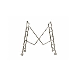 Pastolių bokštas ALUSPEED, viengubo pločio, plotis 0.74x2.0 m