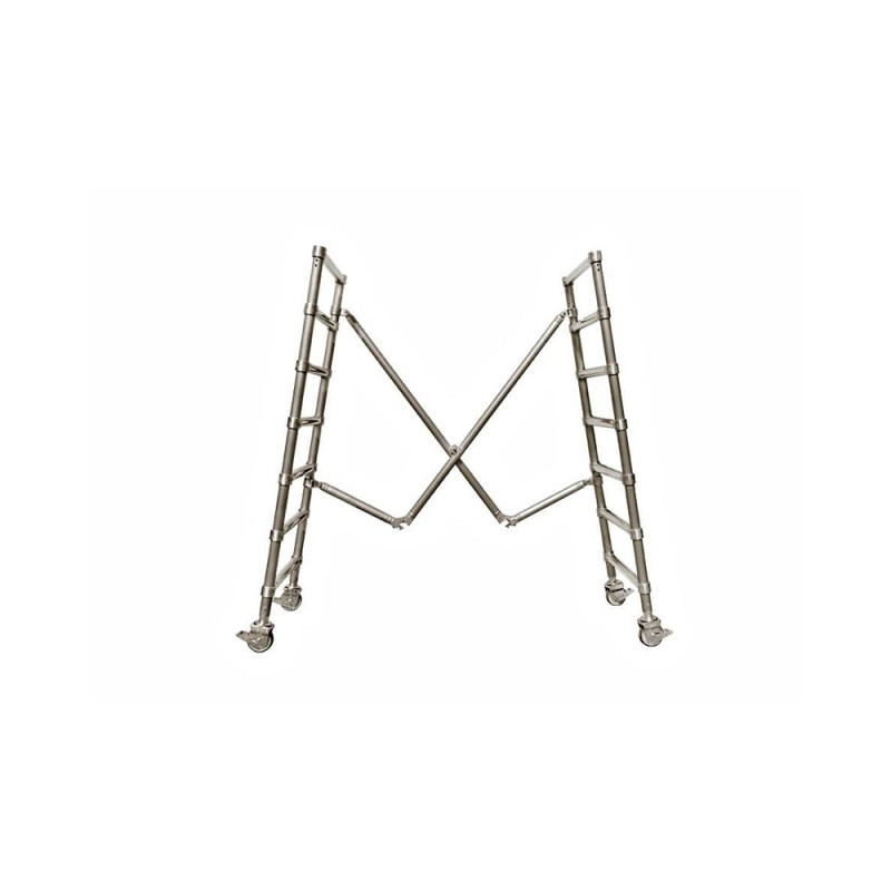 Pastolių bokštas ALUSPEED, viengubo pločio, plotis 0.74x2.0 m