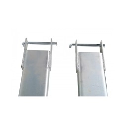 Fork extensions 2000x100x40 mm, 2,5T