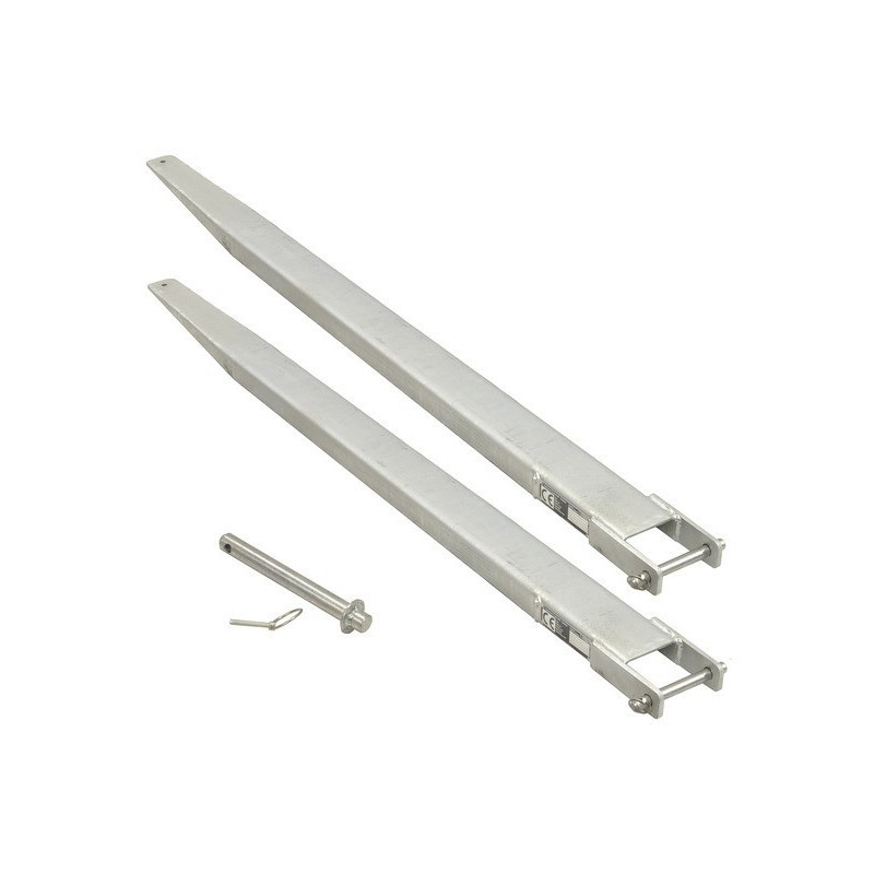 Fork Extension Galv 2500x150x70 mm, 11T