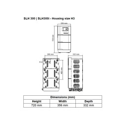 Charging station for SLH300