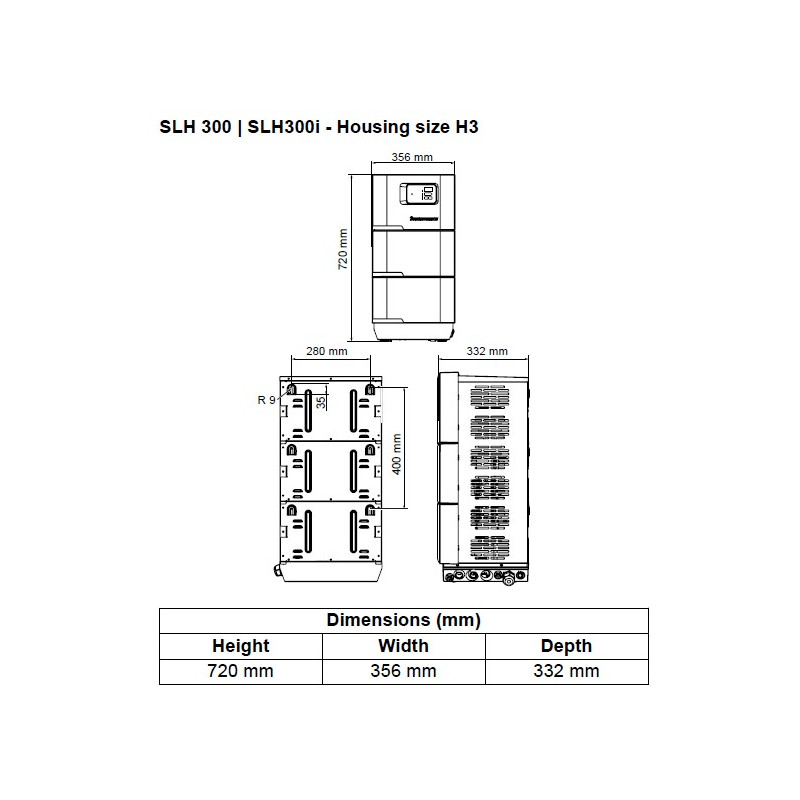 Charging station for SLH300