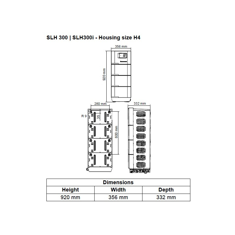 Charging station for SLH300