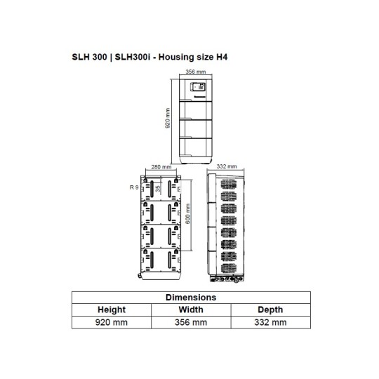 Charging station for SLH300