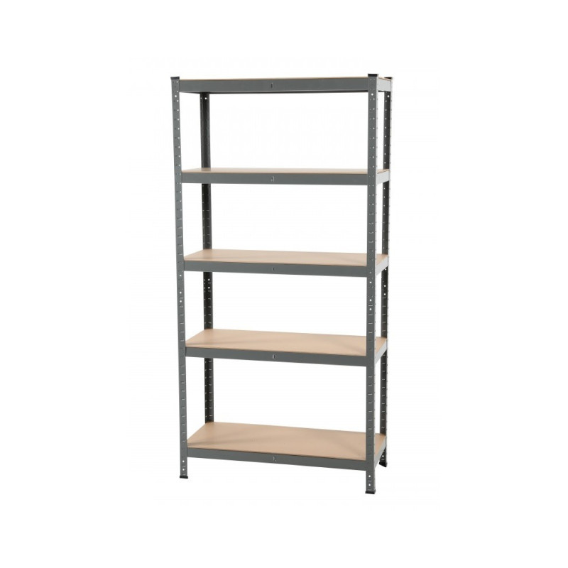 Rack, 5 shelves, 1800x900x400 mm