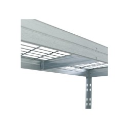 Lauko stelažas su grotelinėmis lentynėlėmis, 1800x1200x450 mm