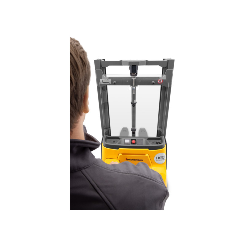 Jungheinrich EJC 010i ZT electric stacker truck – 3600 mm, lithium-ion