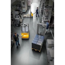 Jungheinrich EJC 010i ZT elektrinis padėklų krautuvas – dviejų pakopų teleskopinis stiebas 3200 mm, ličio jonų baterija