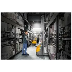 Jungheinrich EJC 010i ZT electric stacker truck – two-stage telescopic mast 2900 mm, lithium-ion