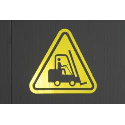 Safety sign projector SAF-450, rotating, 20W LED