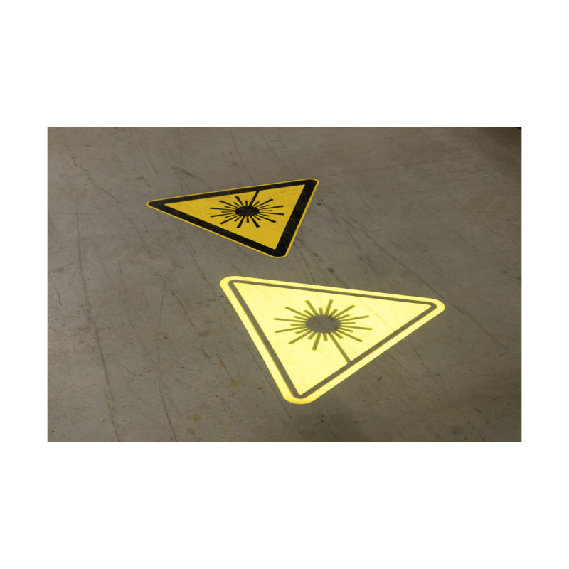 Safety sign projector SAF-700, rotating, 80W LED