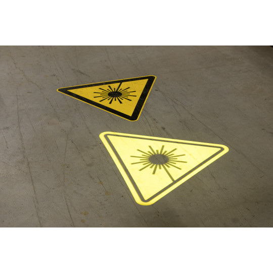 Safety sign projector SAF-700, rotating, 80W LED