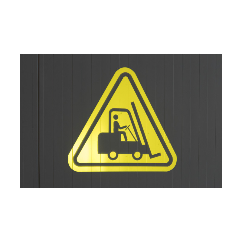 Safety sign projector SAF-700, rotating, 80W LED