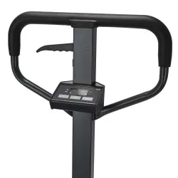 Ameise scale weighing pallet truck featuring display on tiller head