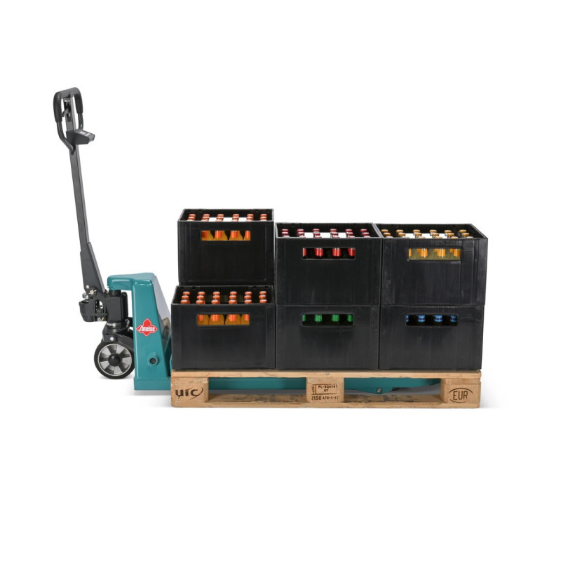 Ameise scale weighing pallet truck
