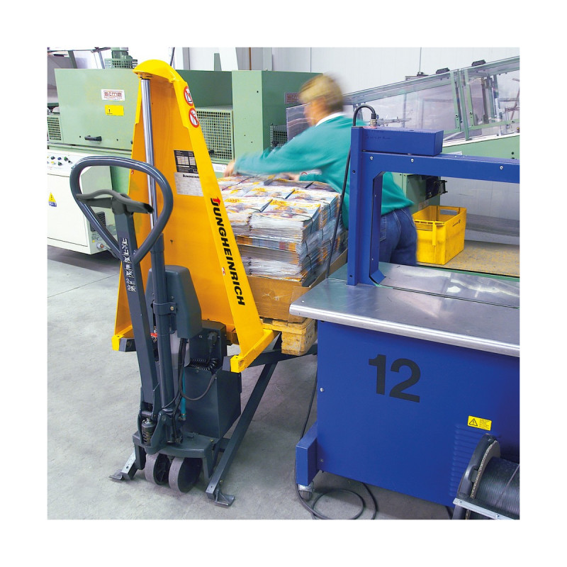 Jungheinrich AMX 10e scissor lift pallet truck, V/GV