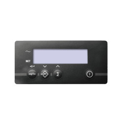 Jungheinrich AMW 22 pallet truck with scale and basic display, load capacity 2200 kg, solid rubber / polyurethane