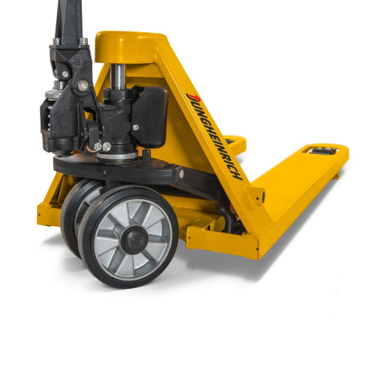 Jungheinrich AM 20 hand pallet truck, load capacity 2000 kg, fork length 1150 mm, solid rubber / polyurethane, tandem rollers