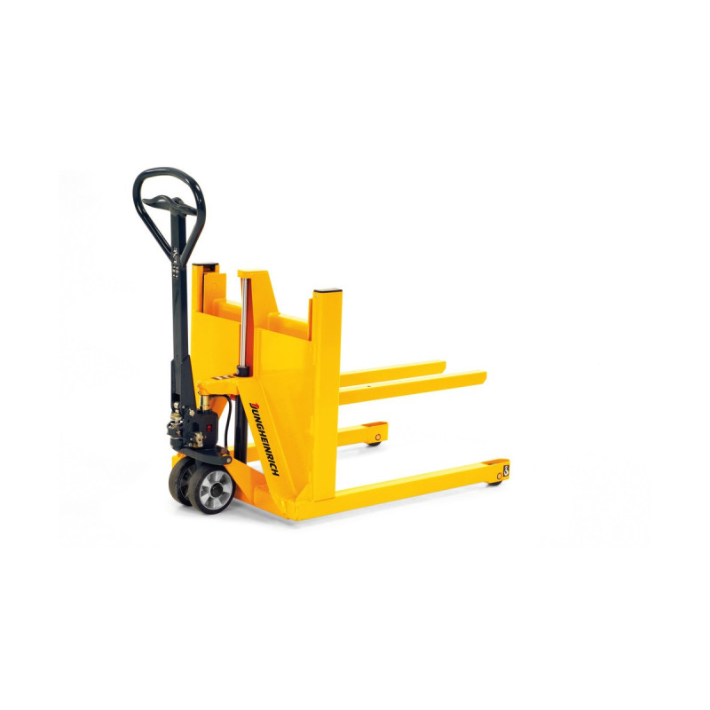 Jungheinrich AM V05 hand pallet truck, with wide track for display pallets