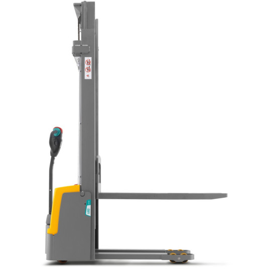 Jungheinrich EJC M10 ZT electric stacker truck – two-stage telescopic mast 2900 mm, lithium-ion
