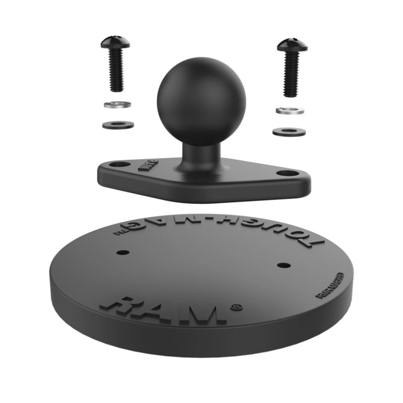 RAM Tough-Mag 88 mm skersmens magnetinis rutulinis pagrindas - B dydis