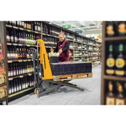 Jungheinrich AMX 10 scissor lift pallet truck, V/GV