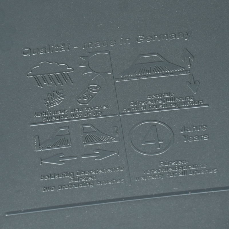 Sweeper, manual, turbo, Steinboc, sweeping width 750 mm