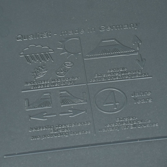 Sweeper, manual, turbo, Steinboc, sweeping width 750 mm