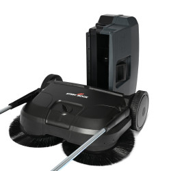 Sweeper, manual, turbo, Steinboc, sweeping width 750 mm