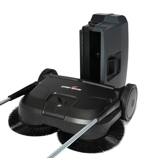 Sweeper, manual, turbo, Steinboc, sweeping width 750 mm