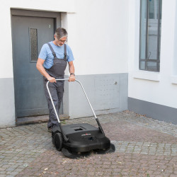 Sweeper, manual, turbo, Steinboc, sweeping width 750 mm