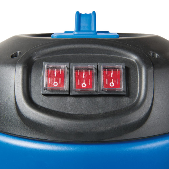 HEMMDAL industrial vacuum cleaner, 1500 watts, 30 litre