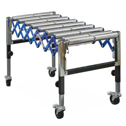 Ameise conveyor table, twin rollers, load capacity 180 kg