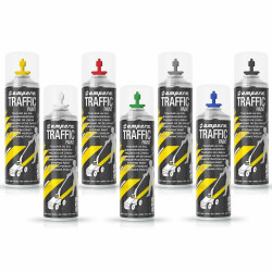 Dažai sandėlio linijoms, 12 flakonų, 500 ml