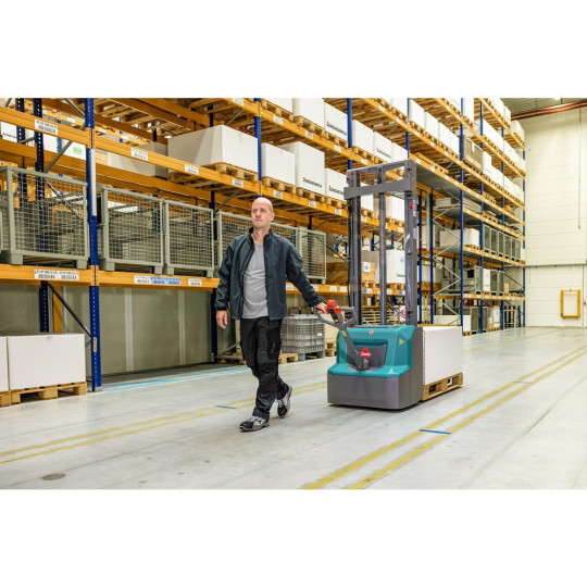 Ameise PSE 1.2 electric stacker truck – single-stage mast 1600 mm, lithium-ion