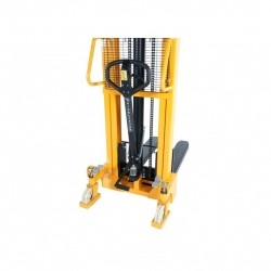 Hydraulic stacker truck with telescopic mast, lift 2500 mm