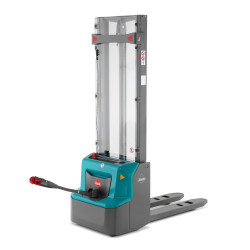 Ameise PSE 1.2 electric stacker truck – lithium-ion, two-stage telescopic mast 3200 mm
