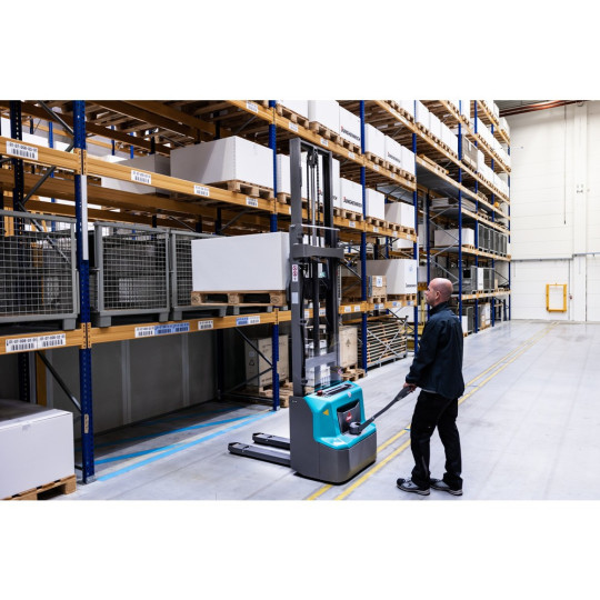 Ameise PSE 1.2 electric stacker truck – lithium-ion, two-stage telescopic mast 2900 mm