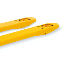 Jungheinrich AM 22 hand pallet truck, load capacity 2200 kg, fork length 1150 mm, polyurethane, single fork rollers.