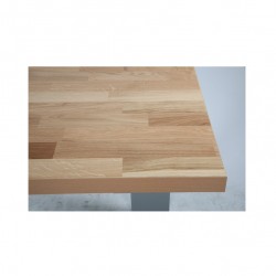 Storage workbench with 6 drawers, oak board