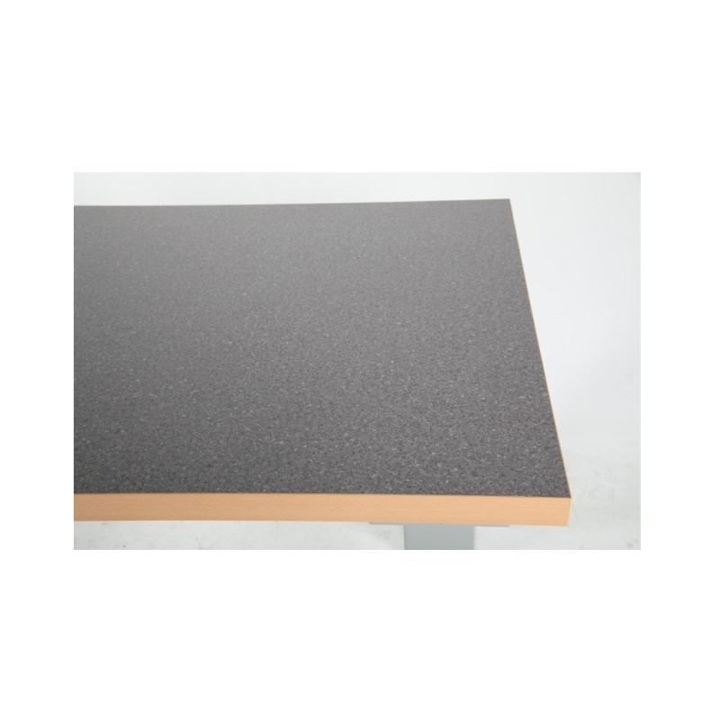 Darbastalis su 6 stalčių spintele, vinilo stalviršis