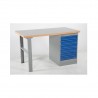 Storage workbench with 6 drawers, vinyl